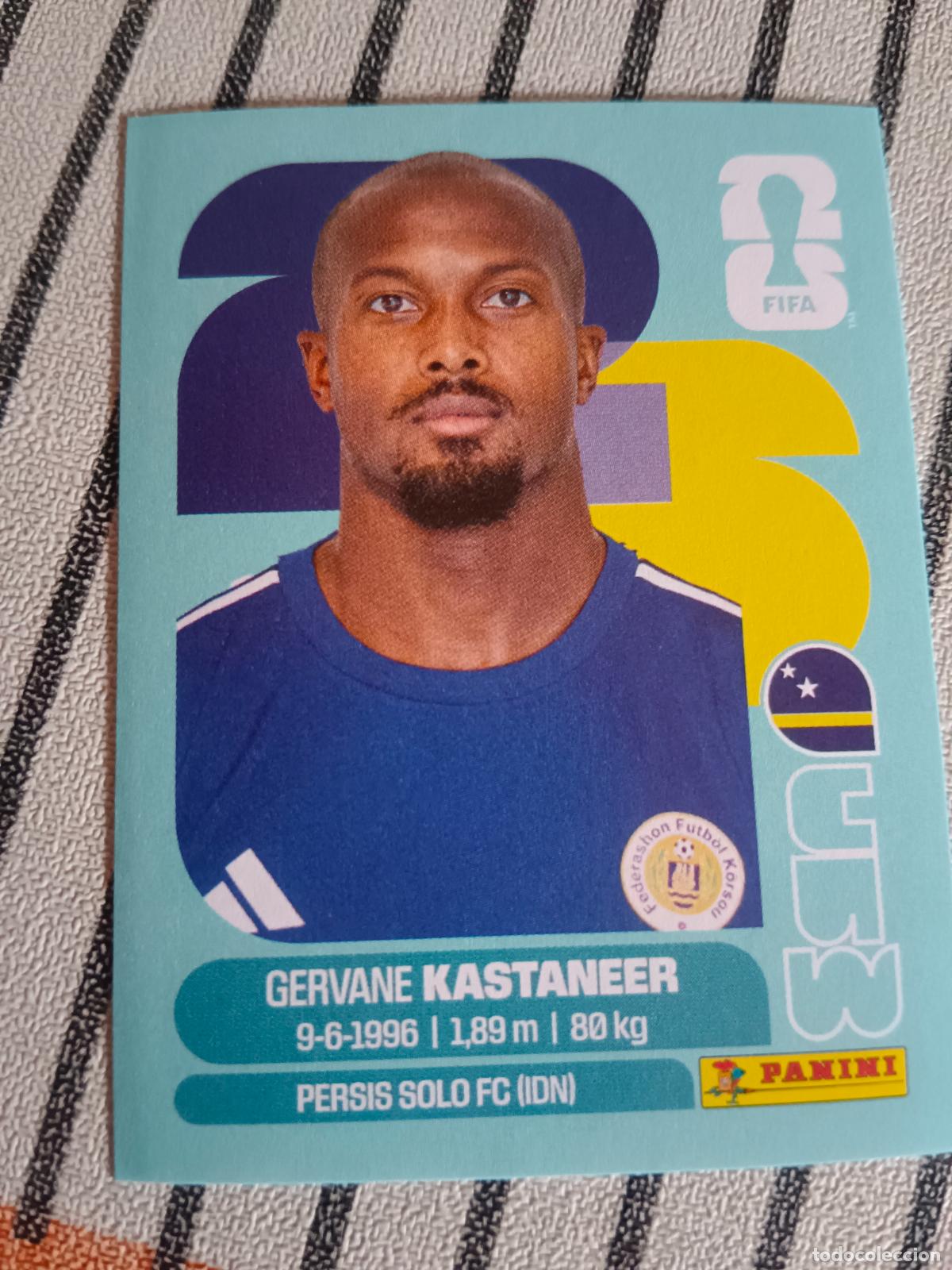 Cromos de F&uacute;tbol: MUNDIAL 2026 ESTADOS UNIDOS USA MEXICO MEJICO CANADA CUW 19 CUW19 GERVANE KASTANEER CURAZAO FIFA
