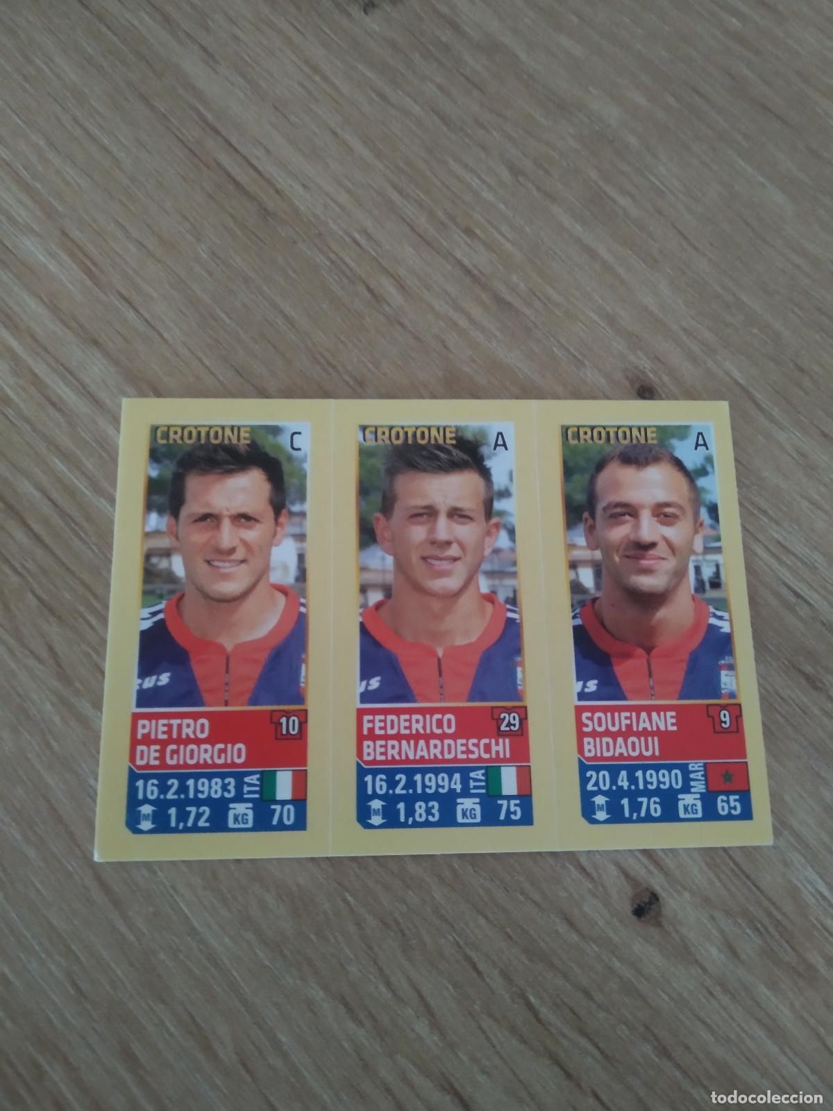 Cromos de F&uacute;tbol: 649 DE GIORGIO BERNARDESCHI BIDAOUI CROMO FUTBOL PANINI LIGA ITALIA 13-14 CALCIATORI 2013-2014