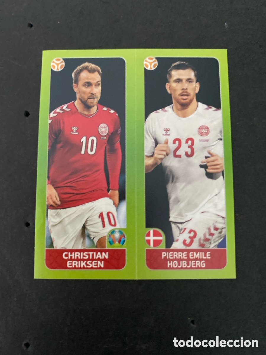 Cromos de F&uacute;tbol: Cromo Mundial Euro 2020 Dinamarca N*153b-153a