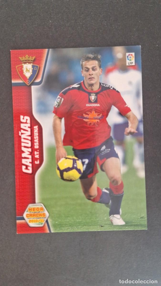 Cromos de F&uacute;tbol: L1 CAMU&Ntilde;AS C. A. OSASUNA 230 PANINI MEGACRACKS 2010 2011 10 11