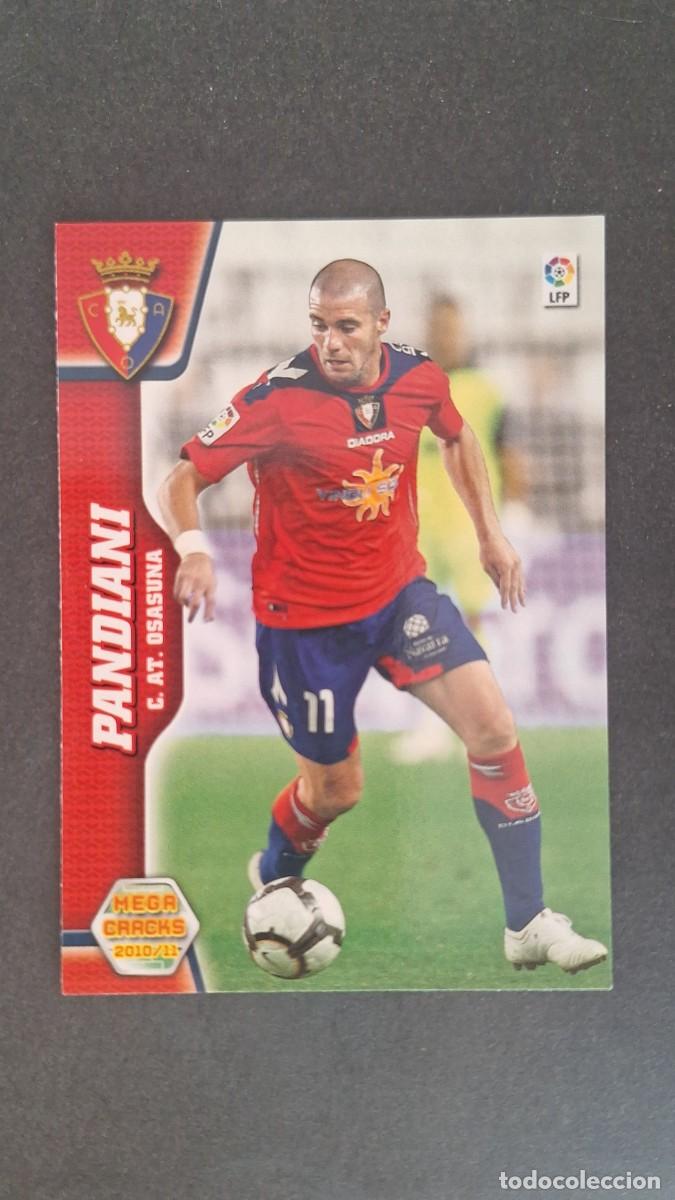 Cromos de F&uacute;tbol: L1 PANDIANI C. A. OSASUNA 233 PANINI MEGACRACKS 2010 2011 10 11
