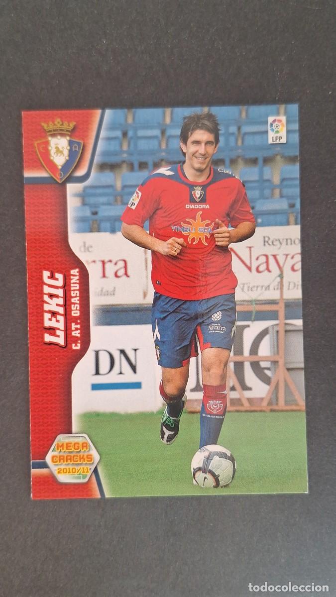 Cromos de F&uacute;tbol: L1 LEKIC C. A. OSASUNA 234 PANINI MEGACRACKS 2010 2011 10 11