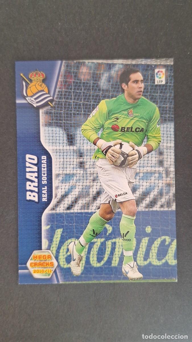 Cromos de F&uacute;tbol: L1 BRAVO REAL SOCIEDAD 254 PANINI MEGACRACKS 2010 2011 10 11