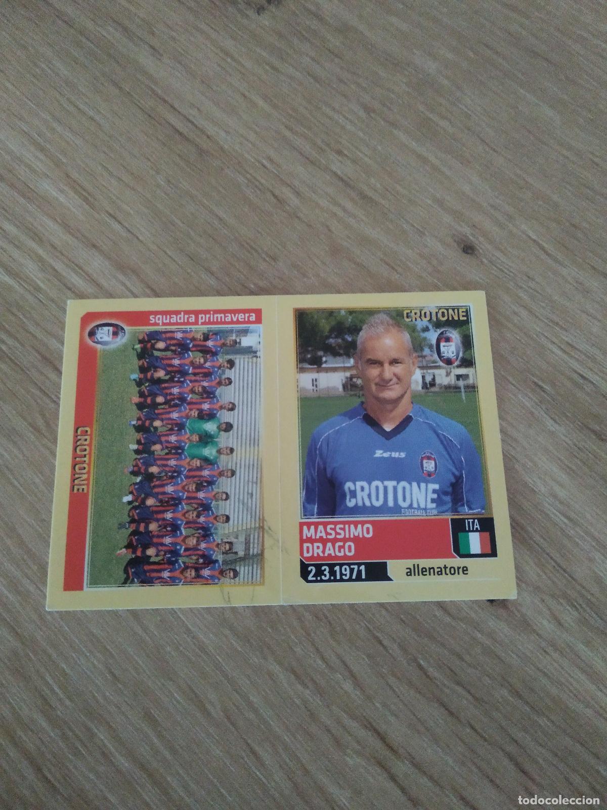 Cromos de F&uacute;tbol: 651 EQUIPO MASSIMO DRAGO CROTONE CROMO FUTBOL PANINI LIGA ITALIA 13-14 CALCIATORI 2013-2014