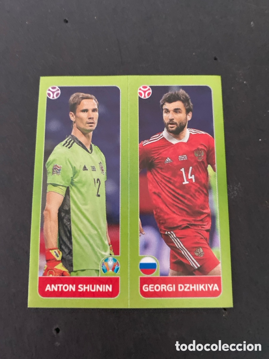 Cromos de F&uacute;tbol: Cromo Mundial Euro 2020 Rusia N* 204b-204a
