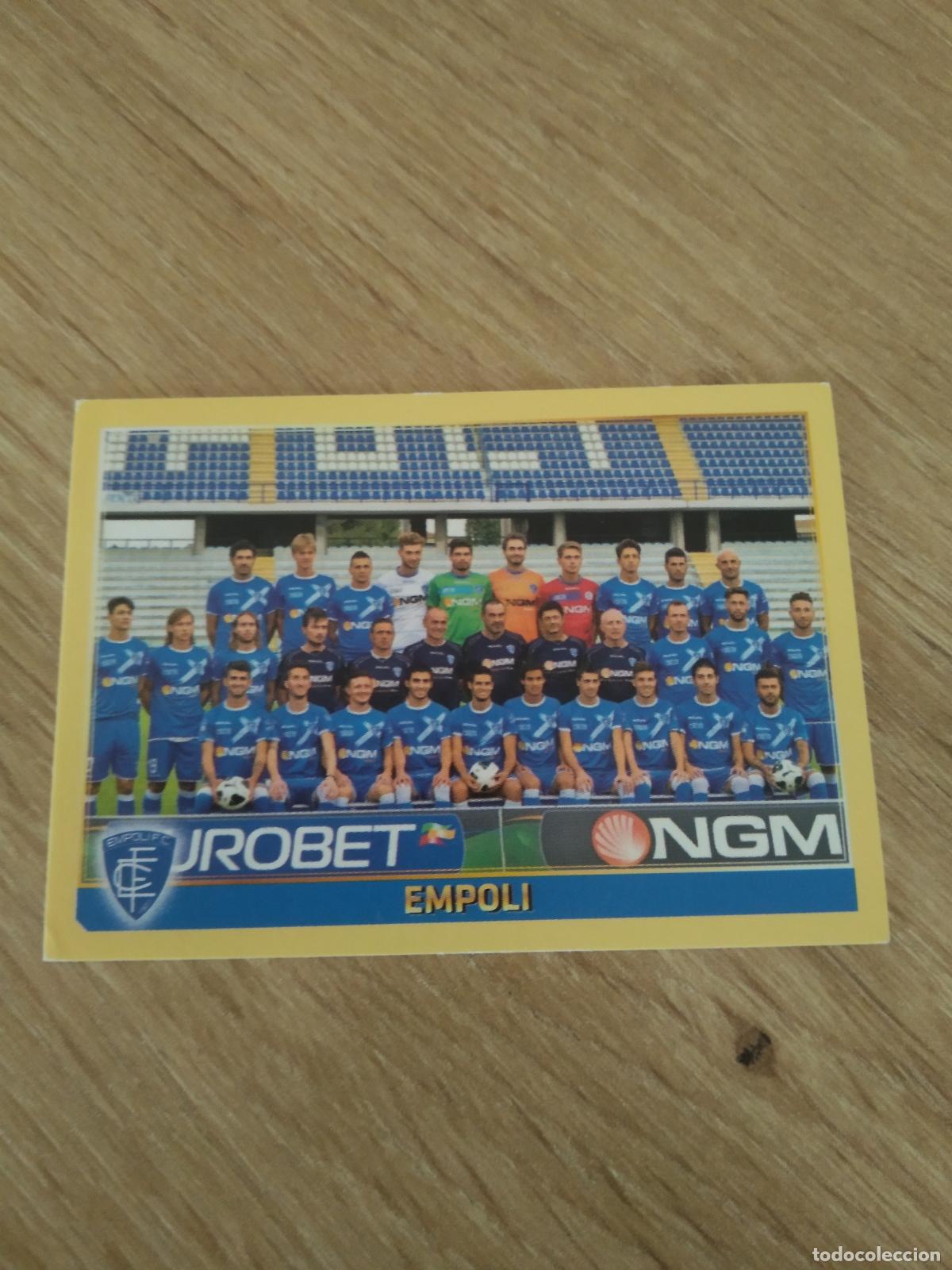 Cromos de F&uacute;tbol: 652 EQUIPO PLANTILLA EMPOLI CROMO FUTBOL PANINI LIGA ITALIA 13-14 CALCIATORI 2013-2014