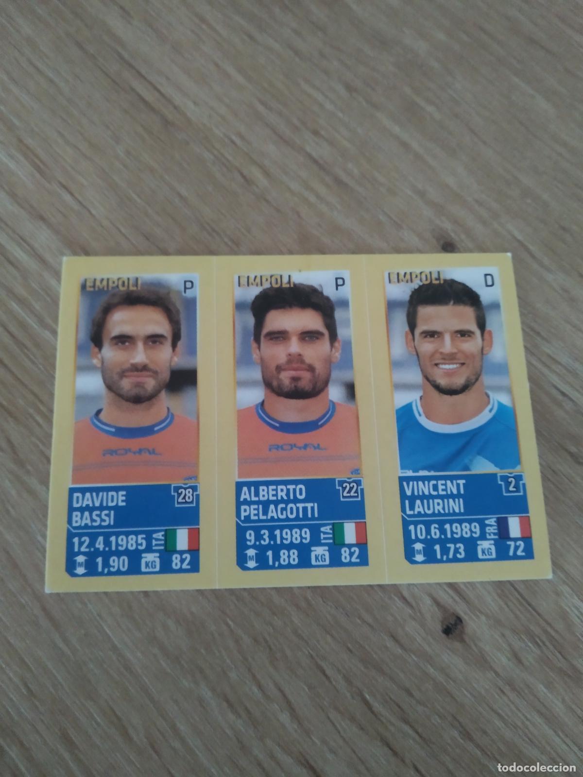 Cromos de F&uacute;tbol: 653 BASSI PELAGOTTI LAURINI EMPOLI CROMO FUTBOL PANINI LIGA ITALIA 13-14 CALCIATORI 2013-2014