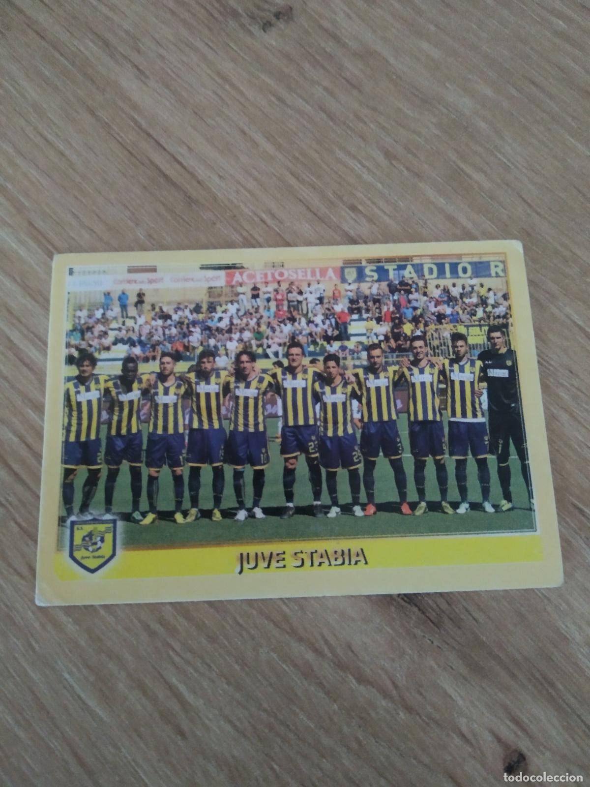 Cromos de F&uacute;tbol: 661 EQUIPO PLANTILLA JUVE STABIA CROMO FUTBOL PANINI LIGA ITALIA 13-14 CALCIATORI 2013-2014