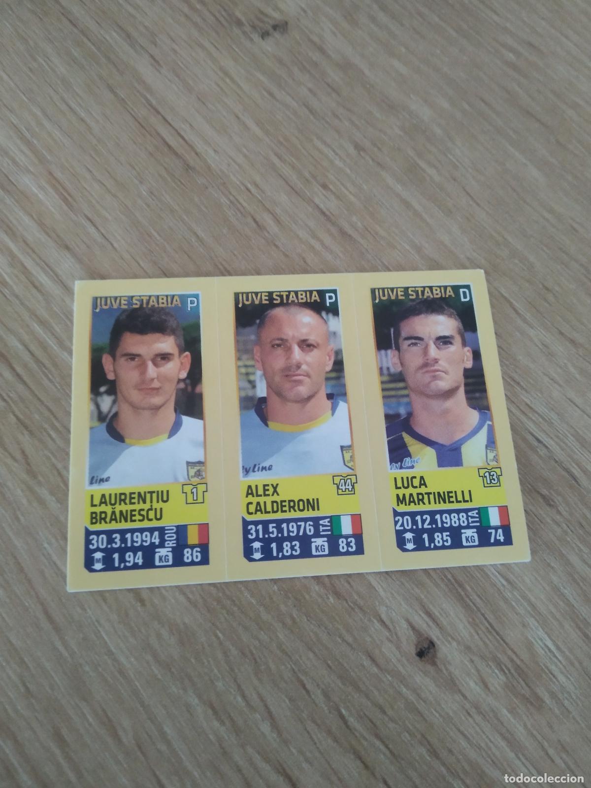 Cromos de F&uacute;tbol: 662 BRANESCU CALDERONI MARTINELLI CROMO FUTBOL PANINI LIGA ITALIA 13-14 CALCIATORI 2013-2014