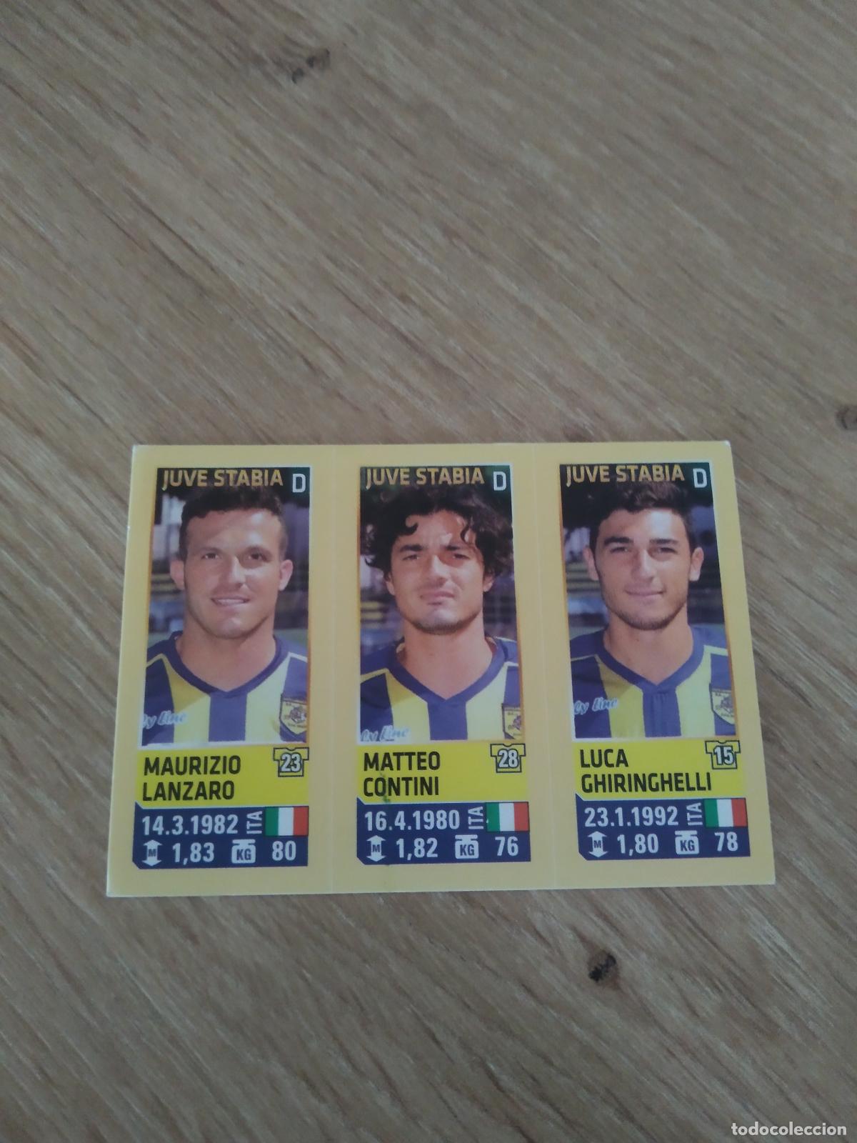 Cromos de F&uacute;tbol: 663 LANZARO CONTINI GHIRINGHELLI CROMO FUTBOL PANINI LIGA ITALIA 13-14 CALCIATORI 2013-2014