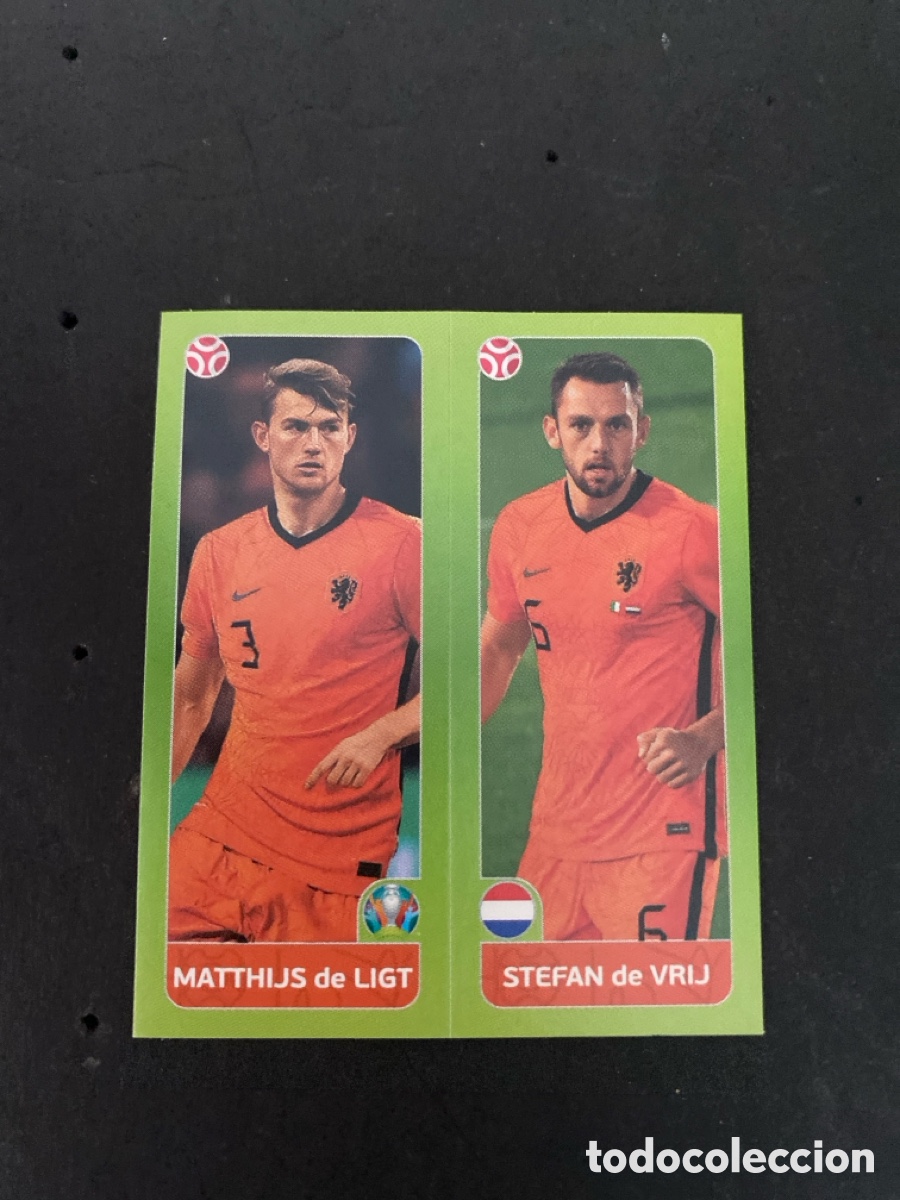 Cromos de F&uacute;tbol: Cromo Mundial Euro 2020 Pa&iacute;ses Bajos N* 263b-263a