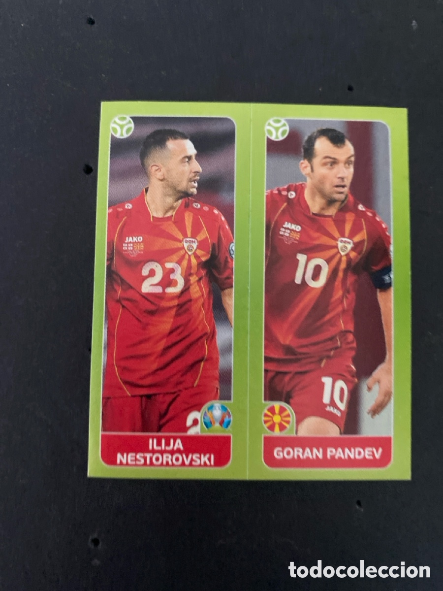 Cromos de F&uacute;tbol: Cromo Mundial Euro 2020 Macedonia N* 315b-314a