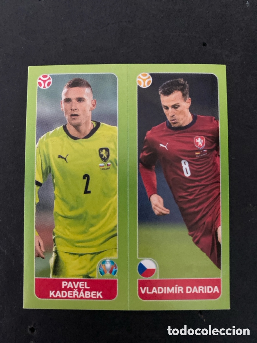 Cromos de F&uacute;tbol: Cromo Mundial Euro 2020 Rep&uacute;blica Checa N* 376b-376a