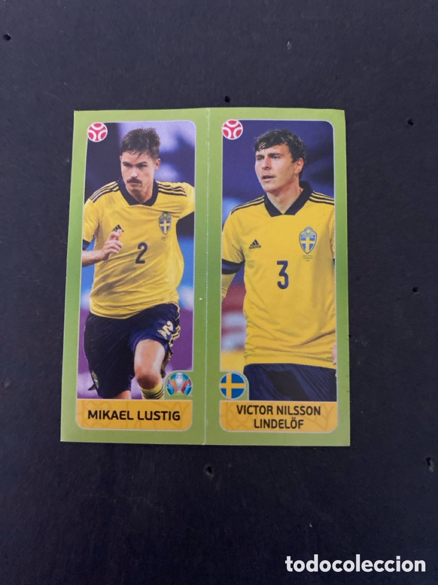 Cromos de F&uacute;tbol: Cromo Mundial Euro 2020 Suecia N* 541b-541a
