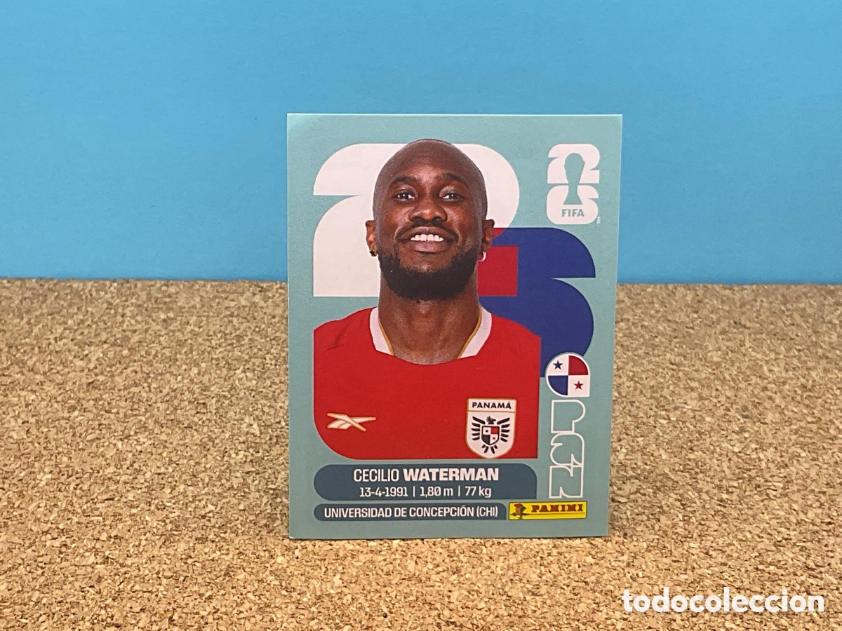 Cromos de Futebol: PANAMA / PAN . CECILIO WATERMAN . N&ordm; 18 . FIFA WORLS CUP 2026. PANINI