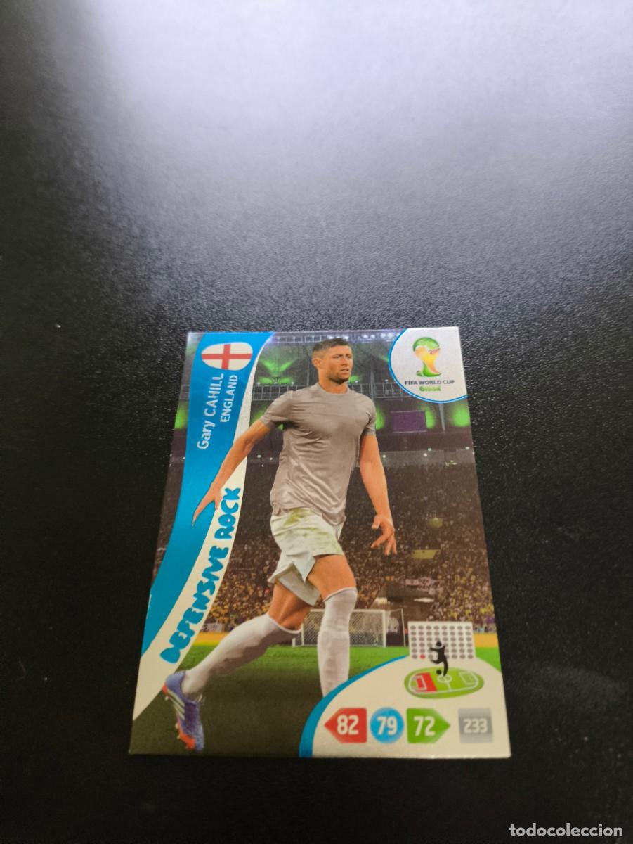 Cromos de Futebol: Gary Cahill INGLATERRA DEFENSIVE ROCK PANINI ADRENALYN WORLD CUP MUNDIAL BRASIL 2014 N LIGA ESTE