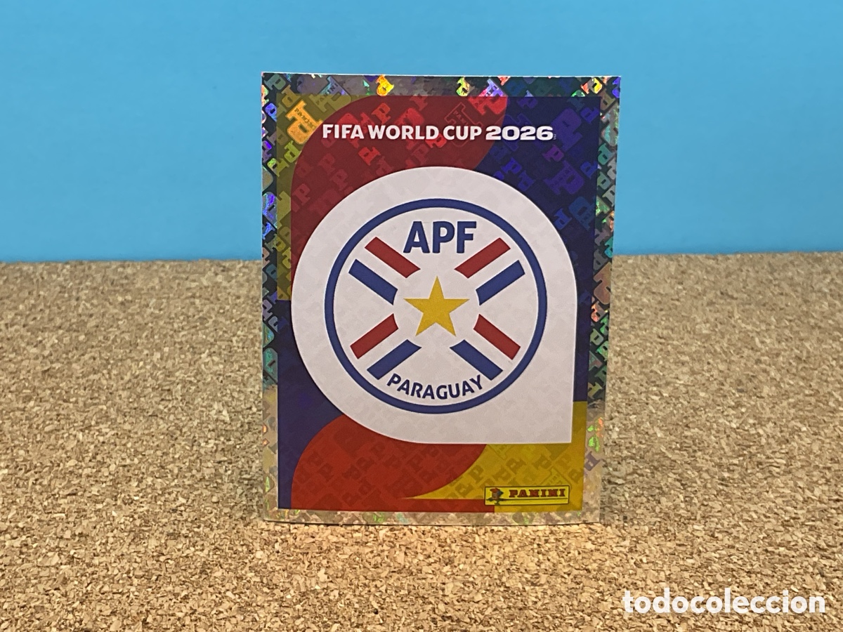 Cromos de Futebol: PARAGUAY / PAR . APF PARAGUAY . N&ordm; 1 . FIFA WORLS CUP 2026. PANINI