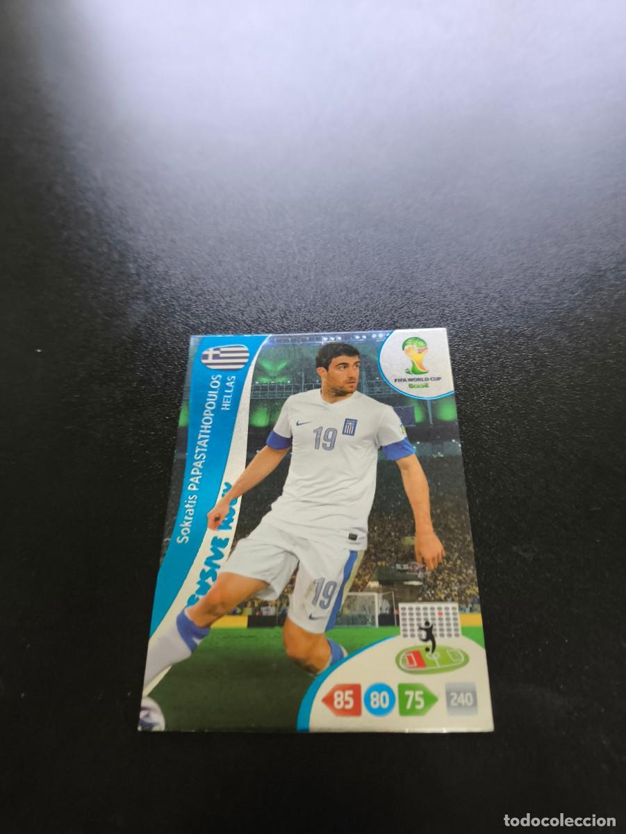 Cromos de Futebol: Papastathopoulos GRECIA DEFENSIVE ROCK PANINI ADRENALYN WORLD CUP MUNDIAL BRASIL 2014 N LIGA ESTE