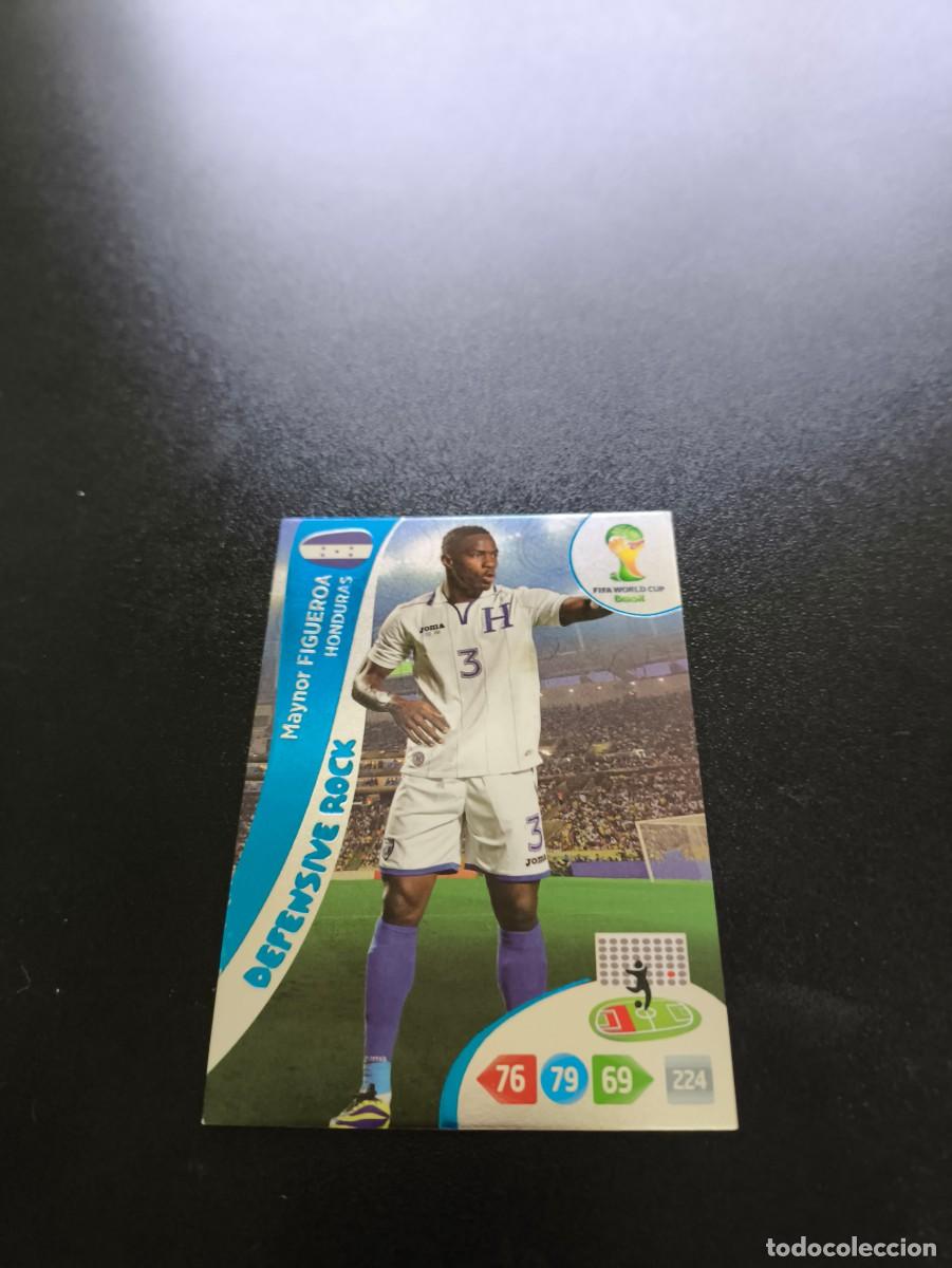 Cromos de Futebol: Maynor Figueroa HONDURAS DEFENSIVE ROCK PANINI ADRENALYN WORLD CUP MUNDIAL BRASIL 2014 N LIGA ESTE