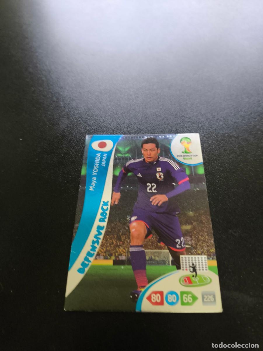 Cromos de F&uacute;tbol: Maya Yoshida JAPON DEFENSIVE ROCK PANINI ADRENALYN WORLD CUP MUNDIAL BRASIL 2014 N LIGA ESTE