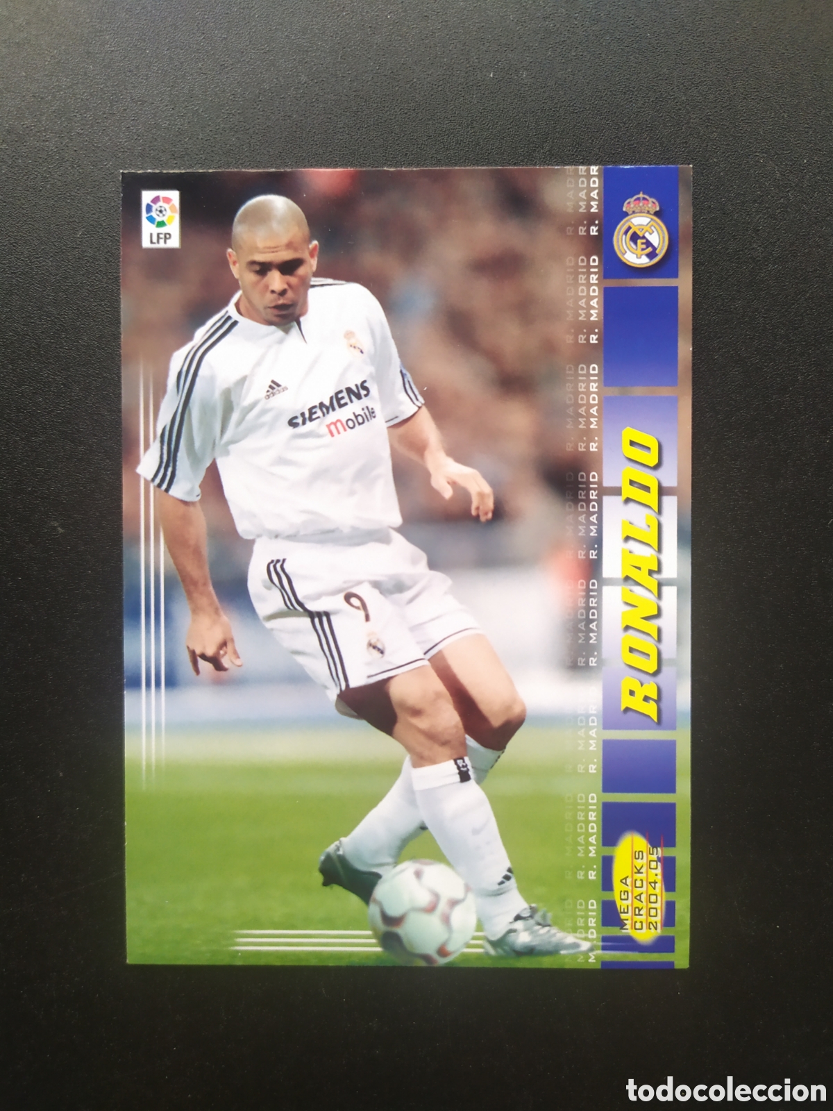 Cromos de F&uacute;tbol: Megacracks 2004 2005 04 05 panini Ronaldo n&ordm; 179 Real Madrid