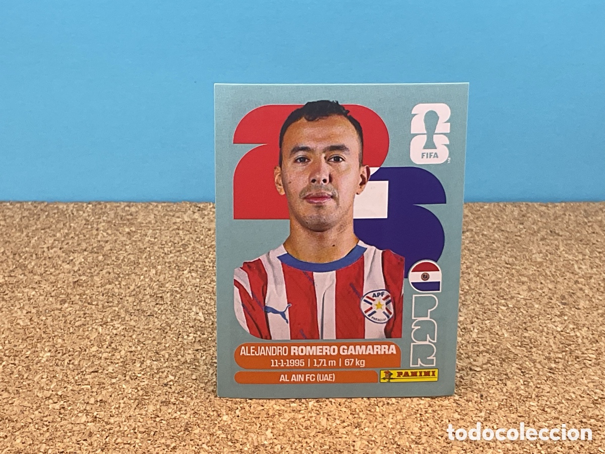 Cromos de F&uacute;tbol: PARAGUAY / PAR. ALEJANDRO ROMERO GAMARRA . N&ordm; 16 . FIFA WORLS CUP 2026. PANINI