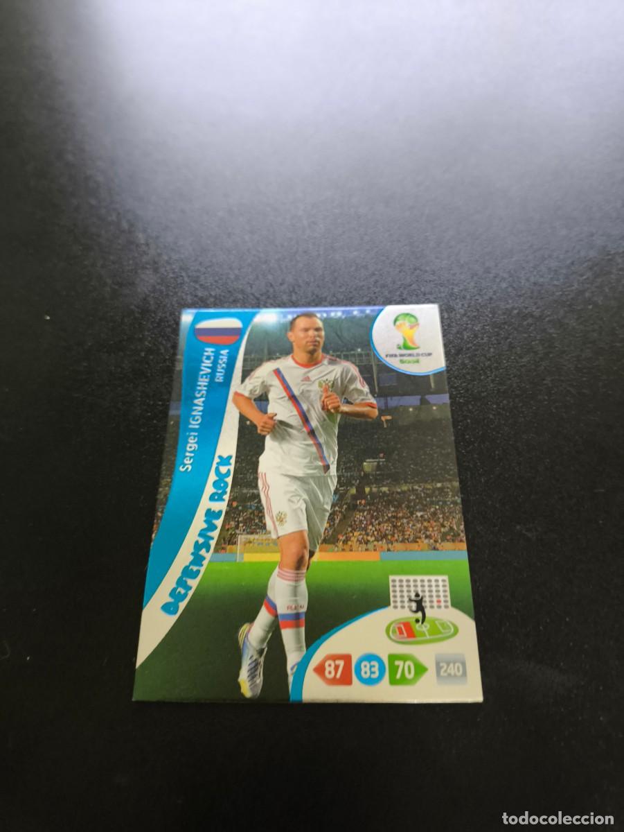 Cromos de F&uacute;tbol: Sergei Ignashevich RUSIA DEFENSIVE ROCK PANINI ADRENALYN WORLD CUP MUNDIAL BRASIL 2014 N LIGA ESTE