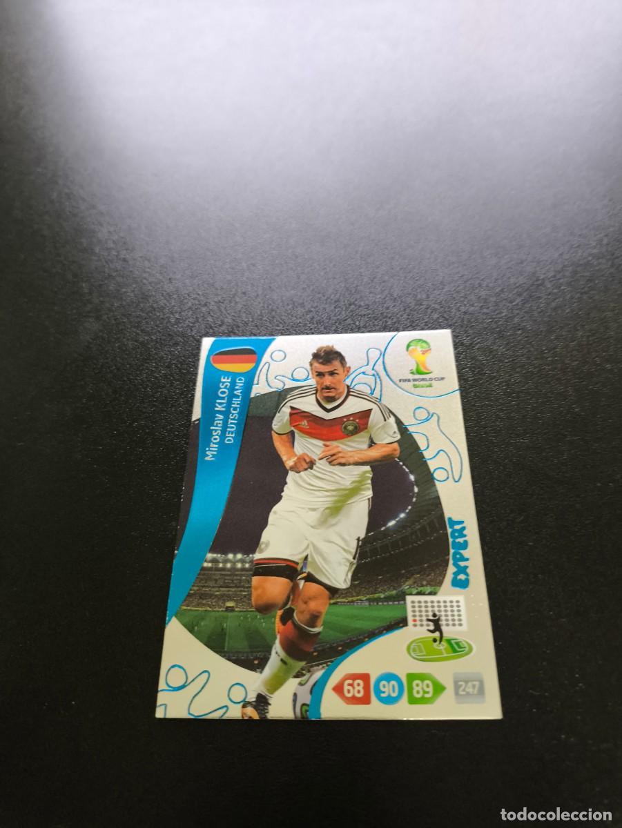 Cromos de F&uacute;tbol: Miroslav Klose ALEMANIA EXPERT PANINI ADRENALYN WORLD CUP MUNDIAL BRASIL 2014 N LIGA ESTE