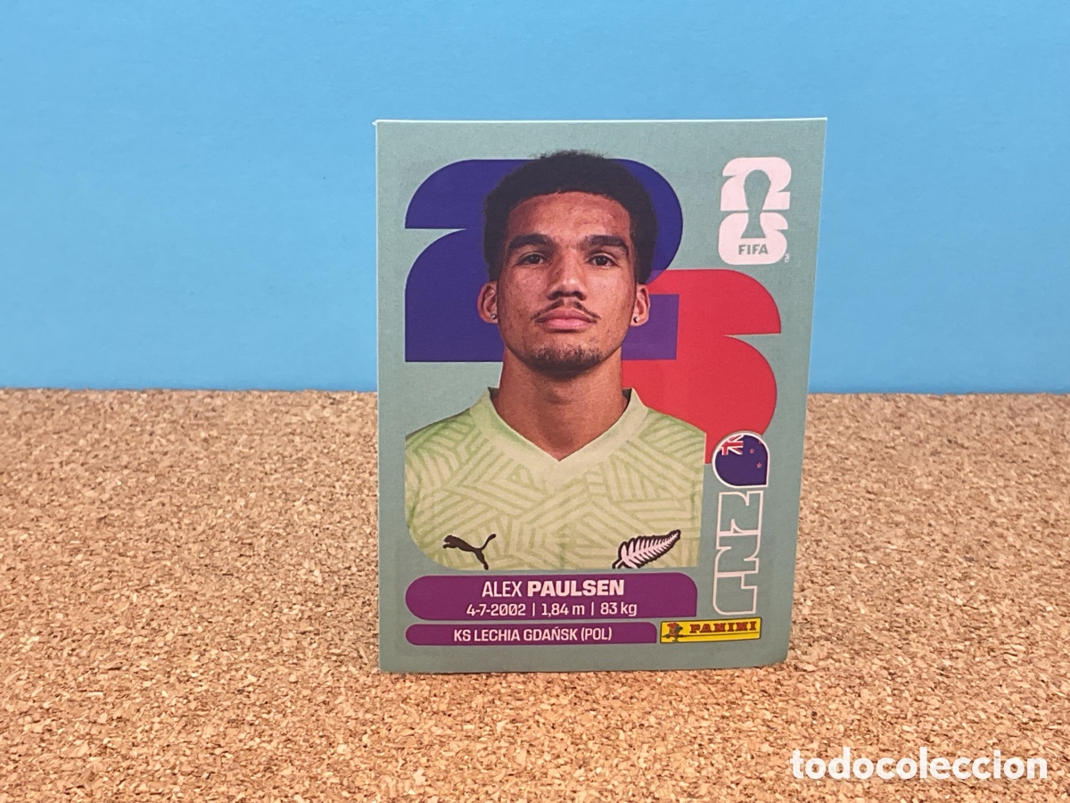 Cromos de F&uacute;tbol: NUEVA ZELANDA / NZL. N&ordm; 3 . ALEX PAULSEN . FIFA WORLS CUP 2026. PANINI