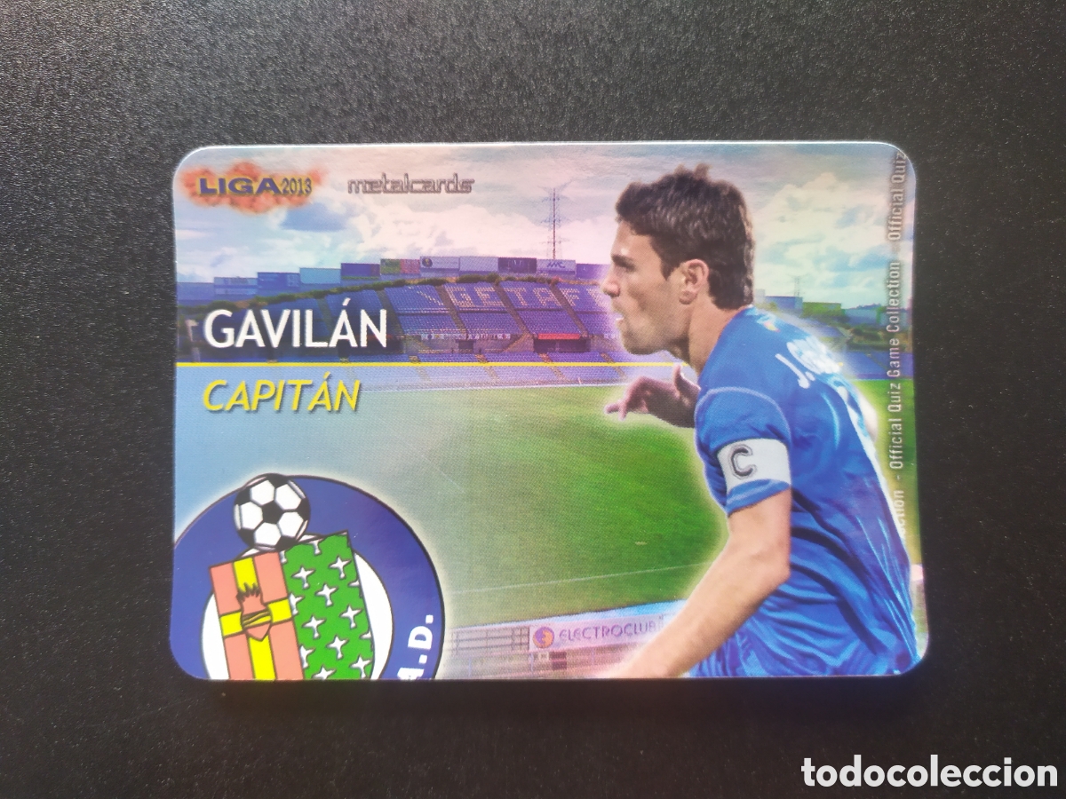 Cromos de F&uacute;tbol: Mundicromo fichas Liga 2012 2013 12 13 Gavil&aacute;n capit&aacute;n meralcards brillo edici&oacute;n limitada Getafe