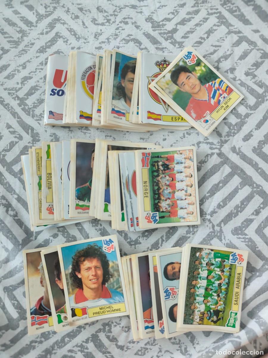 Cromos de F&uacute;tbol: Lote unos ciento treinta cromos USA 94 Panini