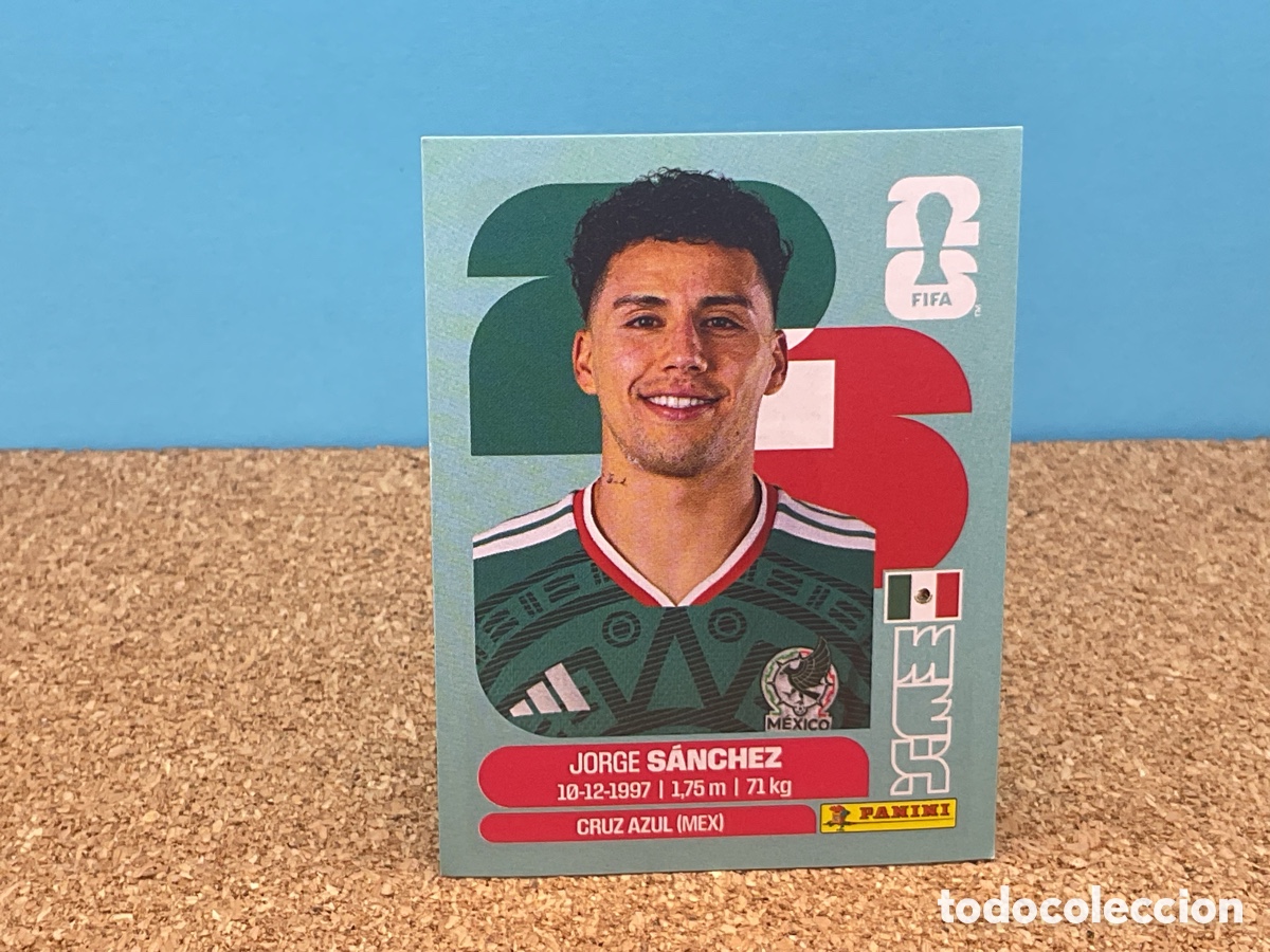 Cromos de F&uacute;tbol: MEXICO / MEX . N&ordm; 4 . JORGE SANCHEZ . FIFA WORLS CUP 2026. PANINI