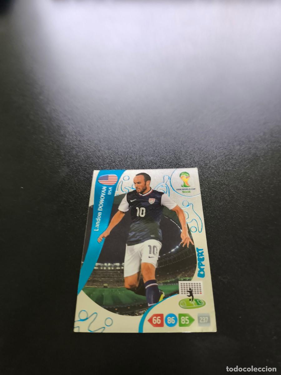 Football Stickers: Landon Donovan USA EEUU EXPERT PANINI ADRENALYN WORLD CUP MUNDIAL BRASIL 2014 N LIGA ESTE