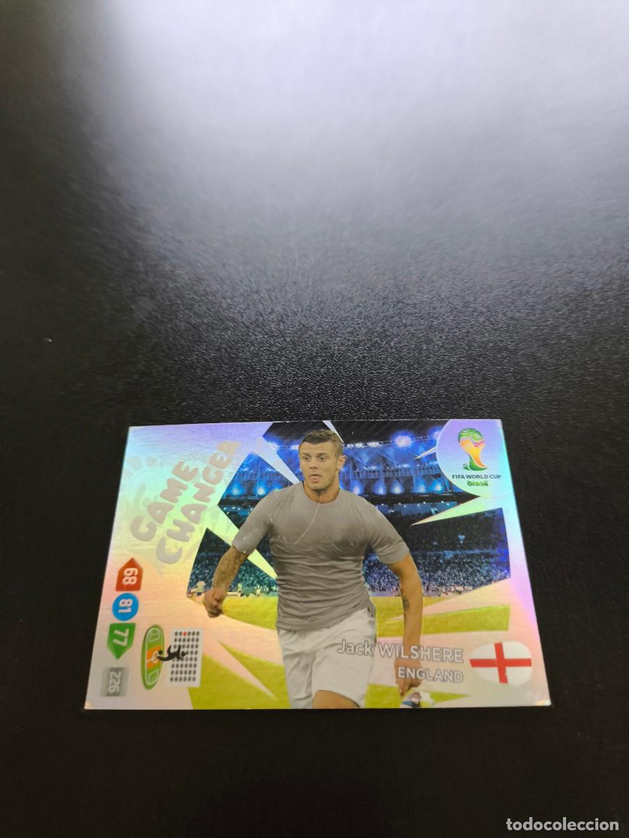 Football Stickers: Jack Wilshere INGLATERRA GAME CHANGER PANINI ADRENALYN WORLD CUP MUNDIAL BRASIL 2014 N LIGA ESTE