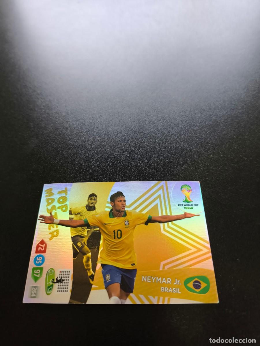 Cromos de f&uacute;tbol: Neymar JR BRASIL TOP MASTER PANINI ADRENALYN WORLD CUP MUNDIAL BRASIL 2014 N LIGA ESTE