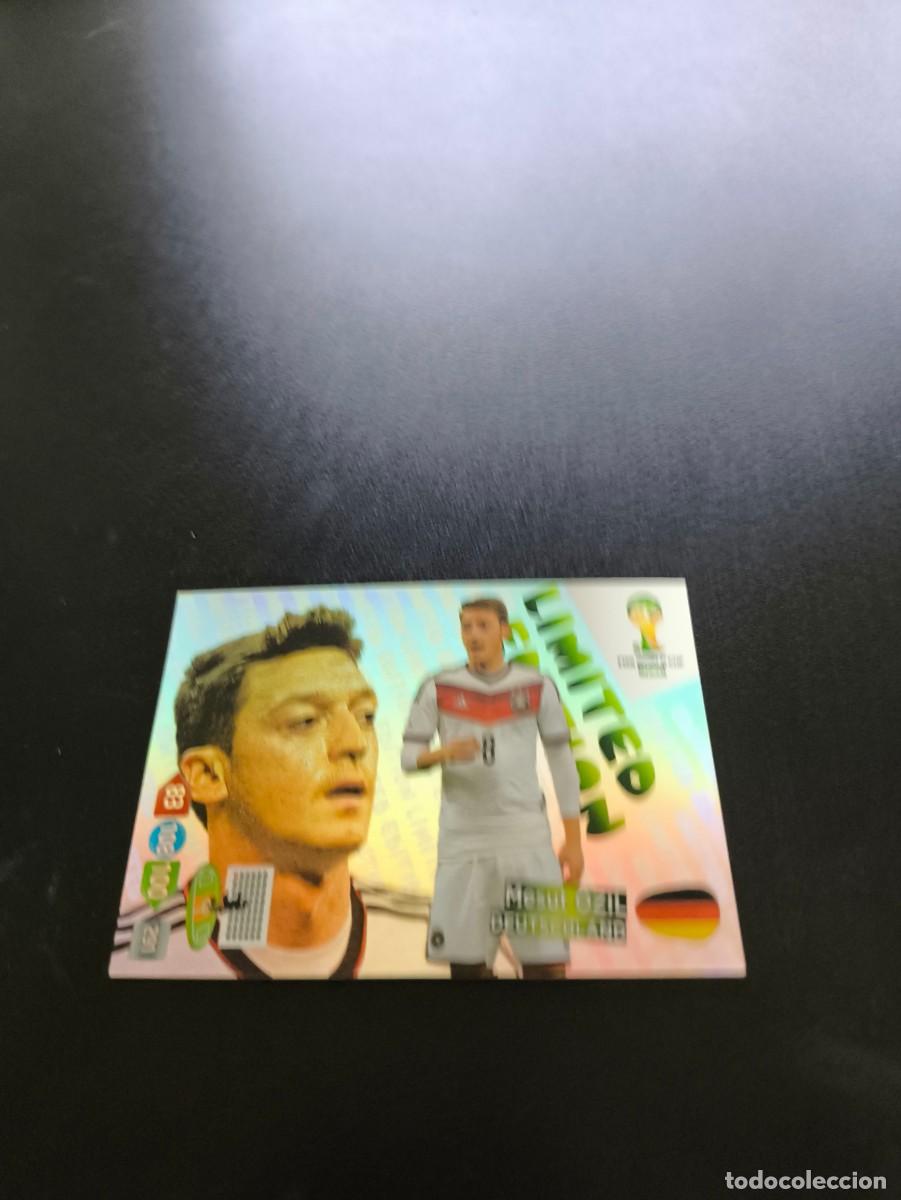 Cromos de F&uacute;tbol: Mesut &Ouml;zil ALEMANIA LIMITED EDITION PANINI ADRENALYN WORLD CUP MUNDIAL BRASIL 2014 NO LIGA