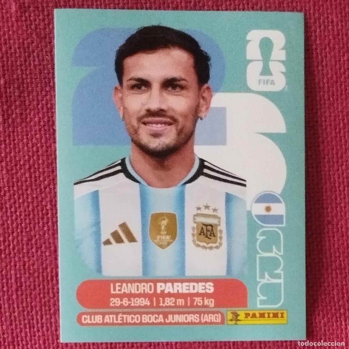 Cartes &agrave; collectionner de Football: LEANDRO PAREDES - ARGENTINA - ARG 12 - MUNDIAL DE FUTBOL - FIFA WORLD CUP - 2026