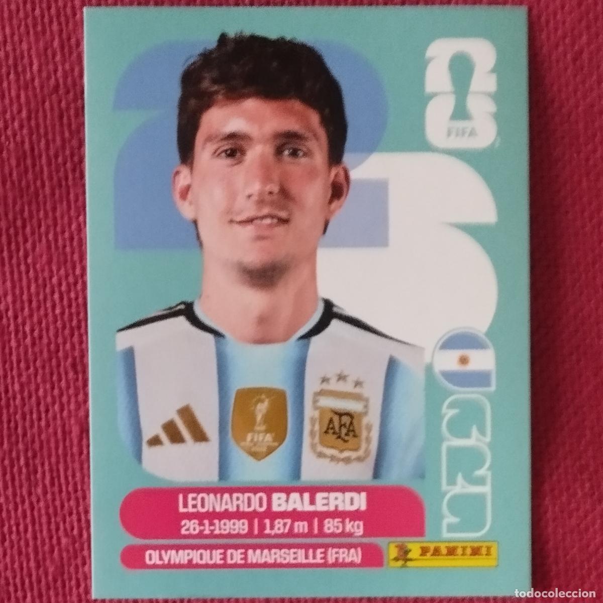 Cartes &agrave; collectionner de Football: LEONARDO BALERDI - ARGENTINA - ARG 7 - MUNDIAL DE FUTBOL - FIFA WORLD CUP - 2026