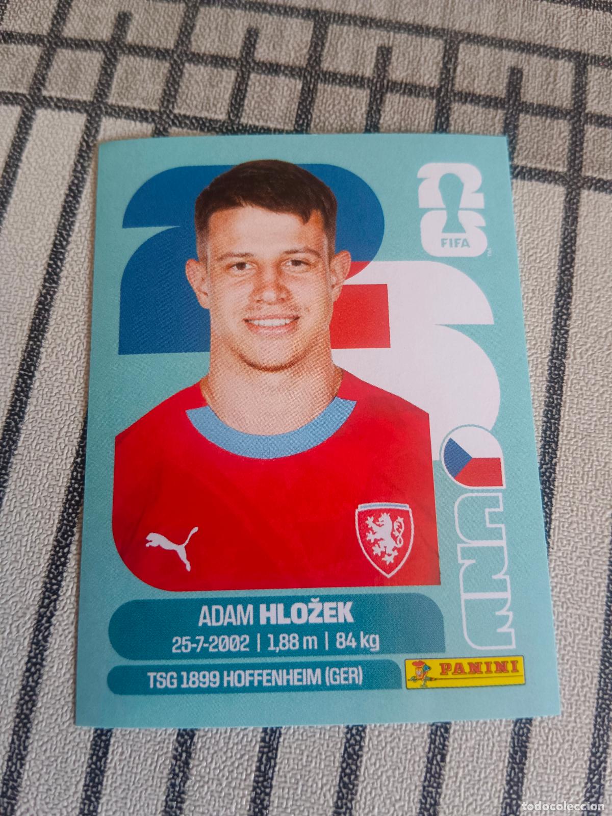 Cromos de F&uacute;tbol: MUNDIAL 2026 ESTADOS UNIDOS USA MEXICO MEJICO CANADA CZE 19 CZE19 ADAM HLOZEK REPUBLICA CHECA FIFA