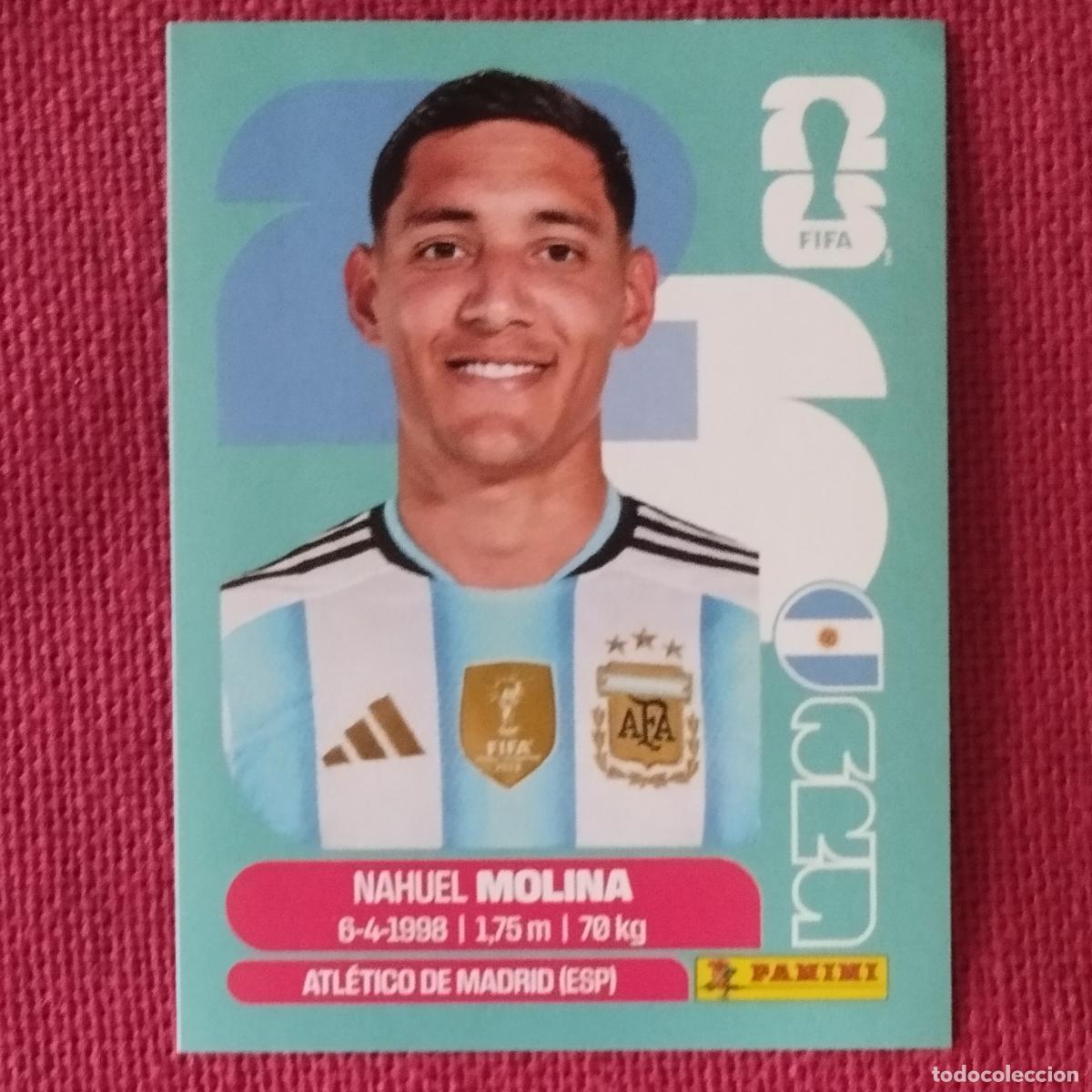 Cromos de F&uacute;tbol: NAHUEL MOLINA - ARGENTINA - ARG 3 - MUNDIAL DE FUTBOL - FIFA WORLD CUP - 2026