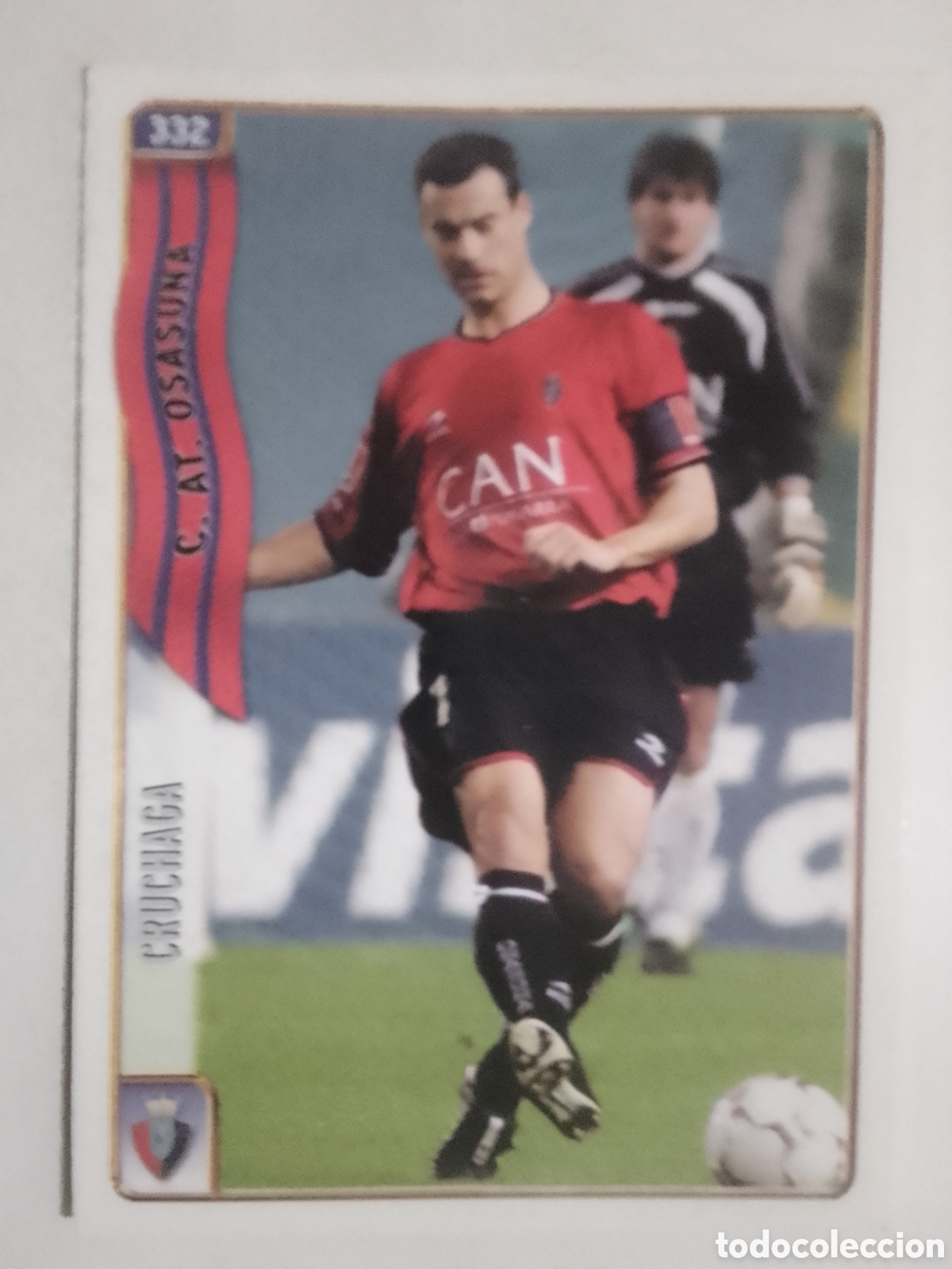 Cromos de F&uacute;tbol: Mundicromo 2005 n&deg; 332 Cruchaga &bull; Osasuna.