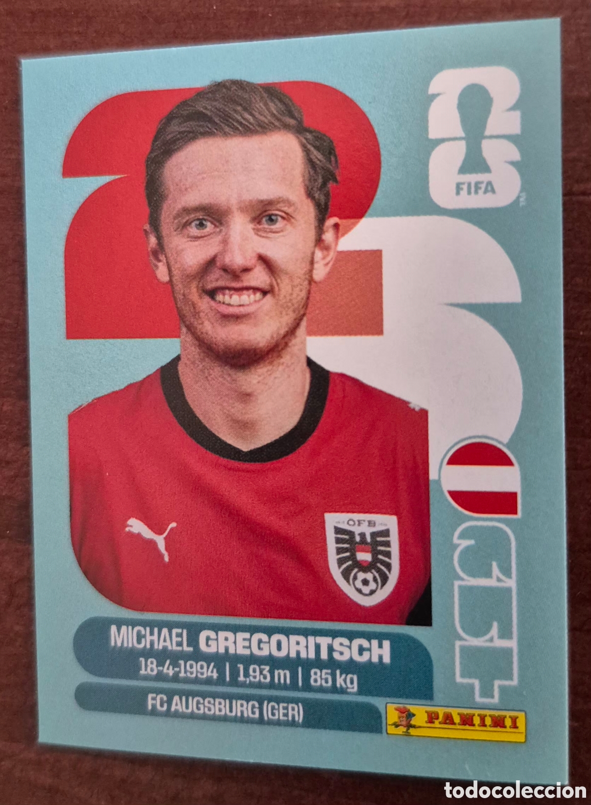 Cromos de f&uacute;tbol: FIFA WORLD CUP 2026 - AUSTRIA N&deg;19 GREGORITSCH