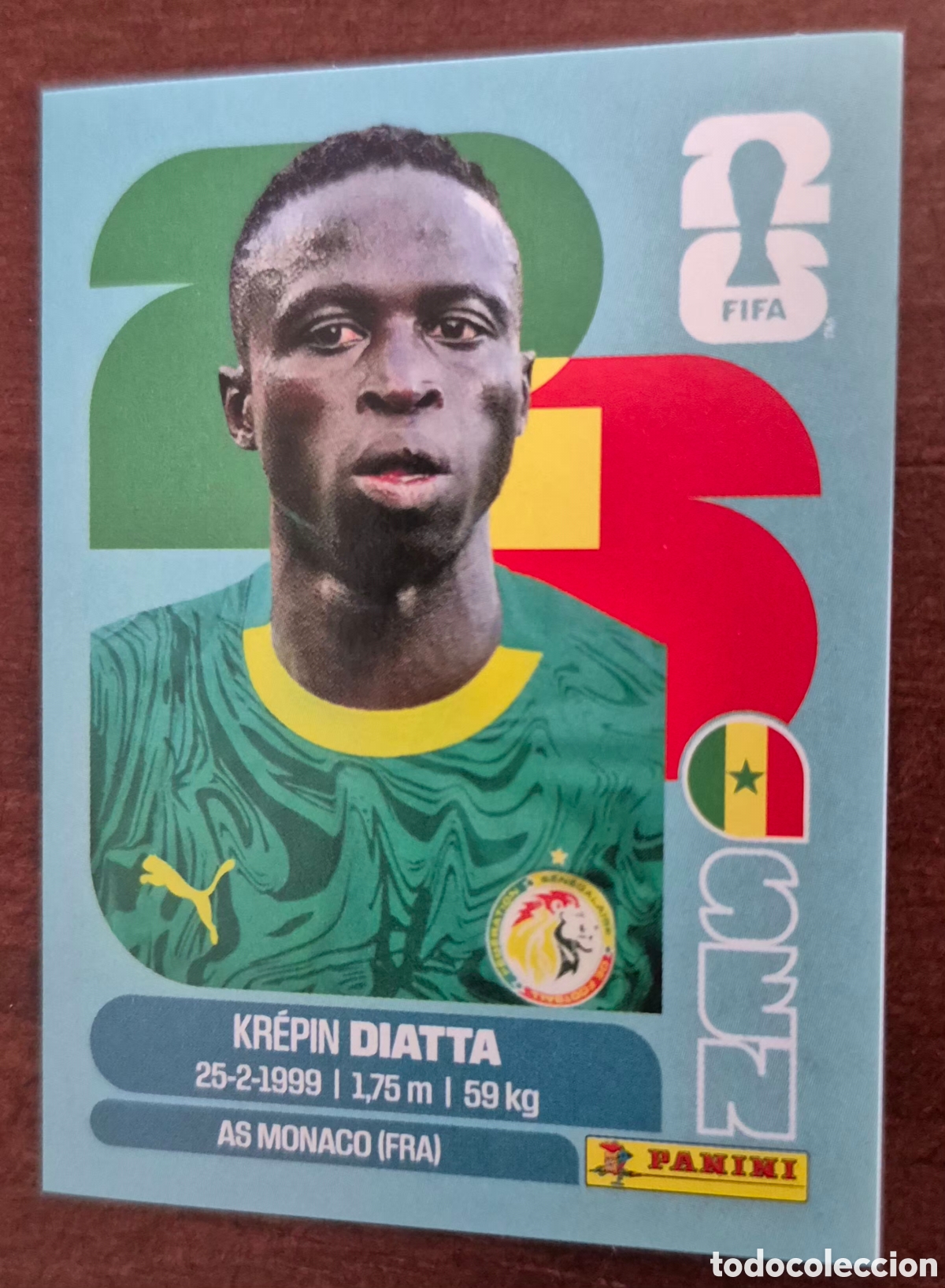 Cromos de f&uacute;tbol: FIFA WORLD CUP 2026 - SENEGAL N&deg;20 DIATTA