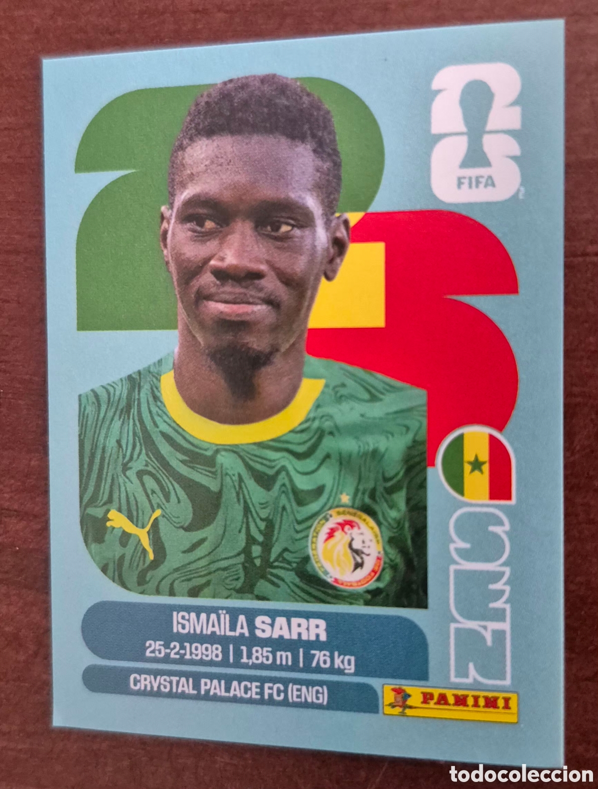 Cromos de f&uacute;tbol: FIFA WORLD CUP 2026 - SENEGAL N&deg;16 SARR