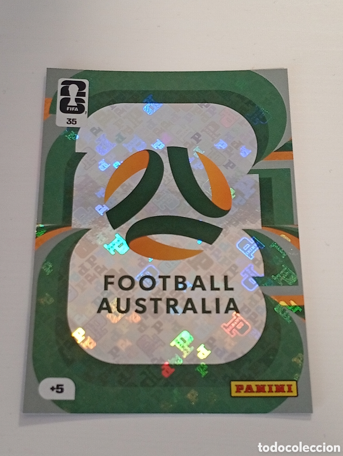 Cromos de F&uacute;tbol: 35 WORLD CUP 2026 TEAM CREST AUSTRALIA ESCUDO ADRENALYN MUNDIAL PANINI 26