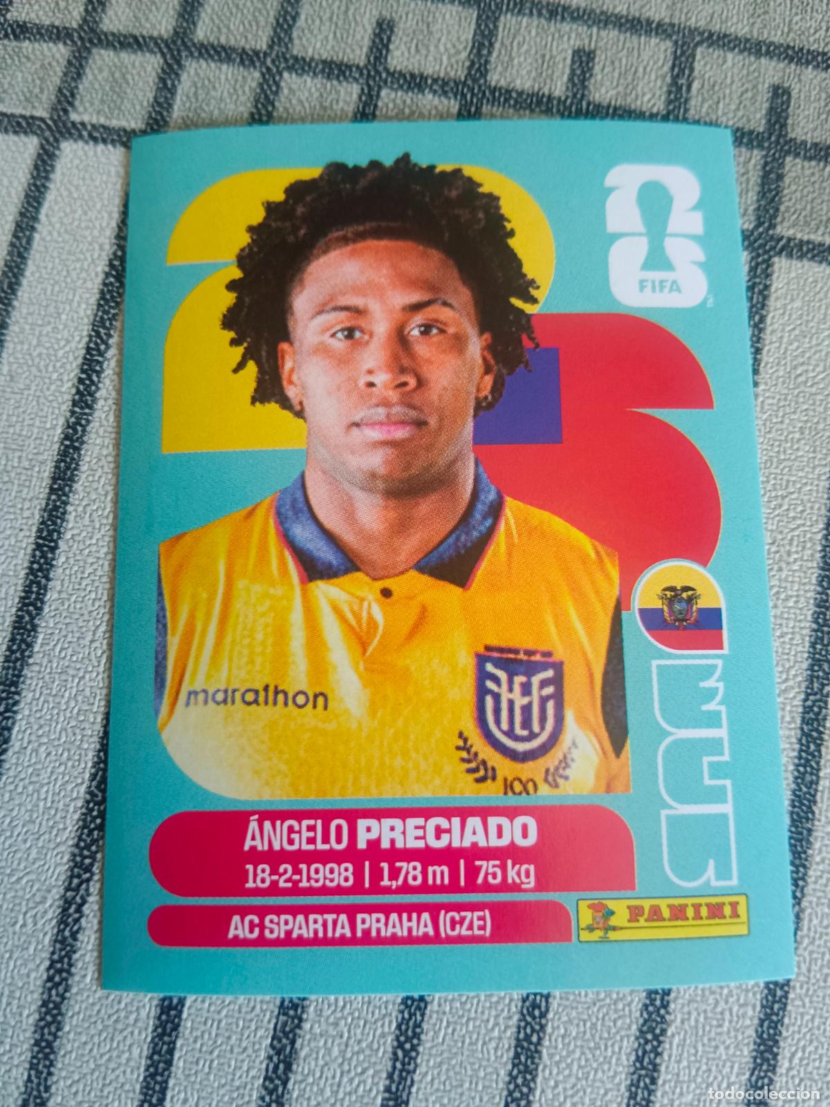 Cromos de F&uacute;tbol: MUNDIAL 2026 ESTADOS UNIDOS USA MEXICO MEJICO CANADA ECU 7 ECU7 ANGELO PRECIADO ECUADOR FIFA