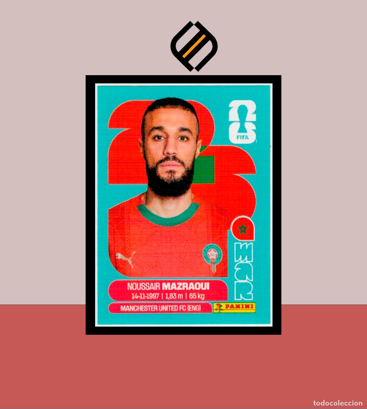 Cromos de Futebol: PANINI FIFA CLUB WORLD CUP 2026 26 MAR 5 NOUSSAIR MAZRAOUI MARRUECOS STICKER MUNDIAL MEX CAN USA