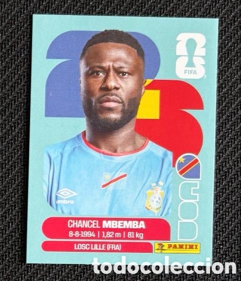 Cromos de F&uacute;tbol: Mbemba RD Congo FIFA World Cup 2026 panini sticker