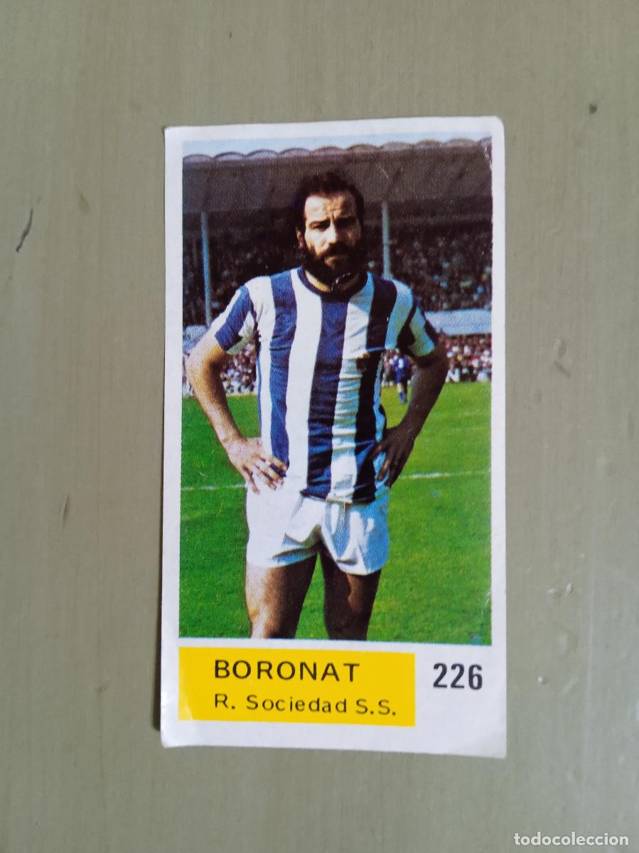 Cromos de F&uacute;tbol: BORONAT R.SOCIEDAD S.S