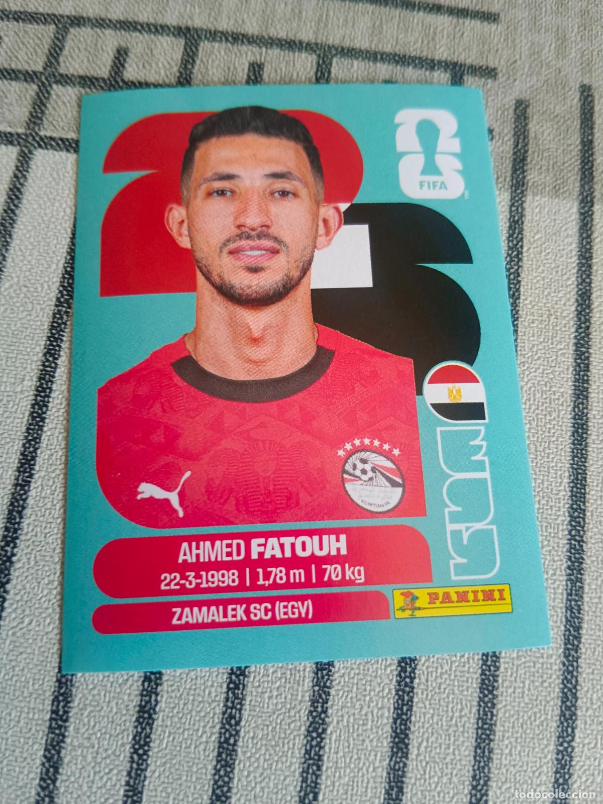 Cromos de F&uacute;tbol: MUNDIAL 2026 ESTADOS UNIDOS USA MEXICO MEJICO CANADA EGY 9 EGY9 AHMED FATOUH EGIPTO FIFA